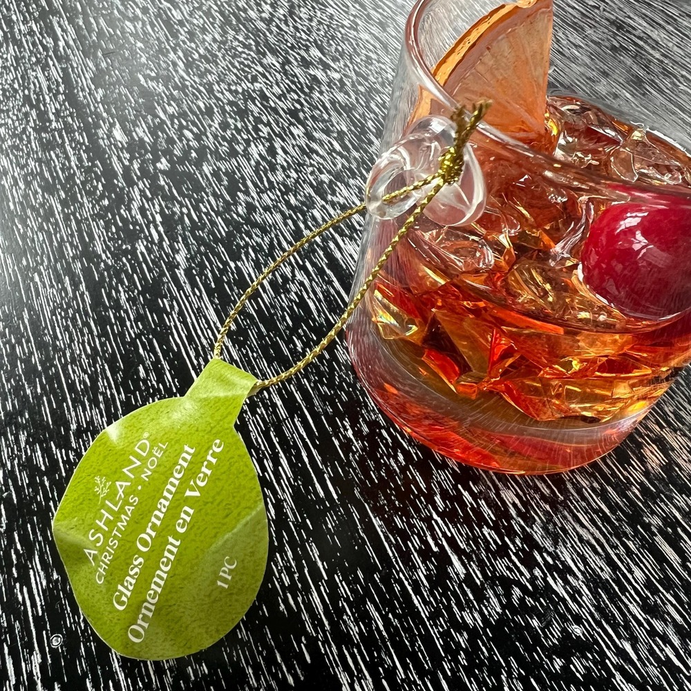 Old Fashioned Cocktail Ornament‎ NWT - Picture 4 of 6